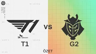 T1 (T1) vs G2 Esports (G2) Maç Özeti | MSI 2022 Kapışma Aşaması 1. Gün