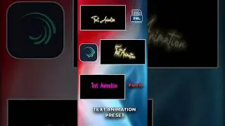 11 Top 03 Text Animation ।Alight Motion। #shorts #trending #ytshorts #alightmotion