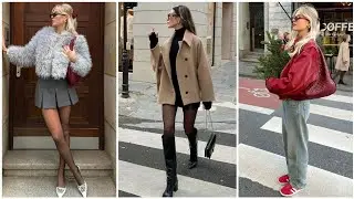 MODA OTOÑO INVIERNO OUTFITS 2024