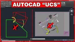 ALL ABOUT AUTOCAD "UCS" COMMAND | AUTOCAD TUTORIALS