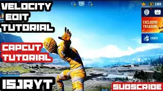 How to velocity edit in capcut ||velocity editing tutorial in capcut #pubgediting #velocity #capcut