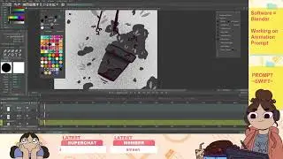 Didn't I do it for you kermit // 2D animation in TVPaint //