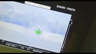 Footage showing a Russian BTR being destroyed by a Ukrainian Stugna-P/Skif Anti-Tank missile.