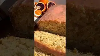 Blood orange bread with a zesty sweet glaze! 🍊