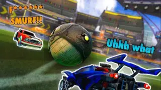 He thought I was a smurf... | *Rage Quits* | Rocket League 1v1 Ranked Match