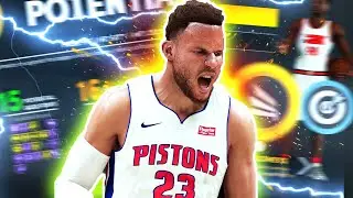 Glass Cleaning Shot Creator 2k21 Next Gen Build! Most Dominant PF Iso Build In NBA 2k21!