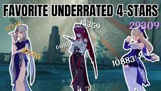 My Favorite Underrated Four Stars! (Genshin Impact)