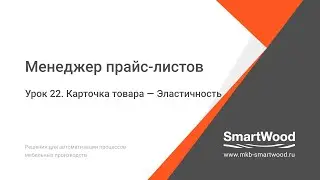 МПЛ  Урок 22  Карточка товара — Эластичность