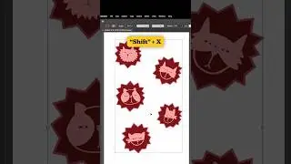 How to swap Fill and Stroke in Adobe Illustrator 