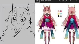 Animating cute vtuber part 1 (en/fr)