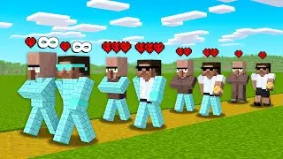From Poor to Diamond Immortal in Minecraft..