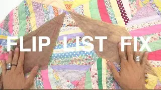 Flip List Fix  - Quilt Up Cycle