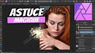Retouche portrait instantanée - Tutoriel AFFINITY PHOTO