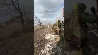 ‼️ Немного экшена из фронтаКадры штурма и зачистки русских позиций