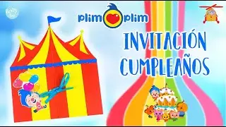 El Payaso Plim Plim - Invitación infantil  |Partypop DIY🎉|