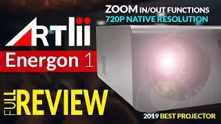 Artlii Energon 1 - Best 720P Projector with Zoom Functions