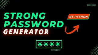 Strong password 🔒 generator 😨 | Python 🐍