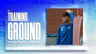 TRAINING GROUND | Rangers B train indoors | 15 Dec 22