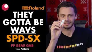 HOW TO LOAD WAV FILES onto the ROLAND SPD-SX -  FP Gear Gab