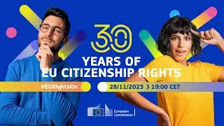 Join our live event and let’s celebrate 30 Years of EU citizenship rights together!