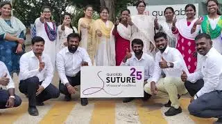 Empowering Excellence: Heartfelt Greetings | Aurolab Suture 25! ​