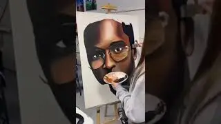 Pop Smoke Painting Time Lapse