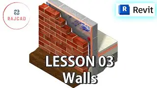 Autodesk Revit Architecture Tutorial - Lesson 03 - Wall and advanced applications
