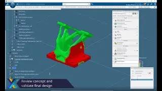 Topology optimisation with 3DEXPERIENCE Functional generative design toolset