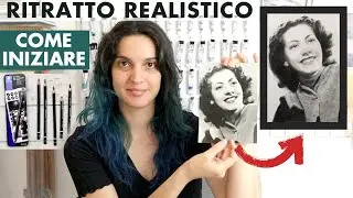 Come fare un RITRATTO REALISTICO a matita - Parte 1 ✏️✏️✏️