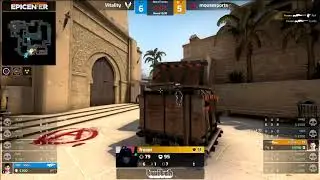 Mousesports Frozen IMPOSSIBLE 1v3 Clutch vs Vitality Mirage 2019 EPICENTER