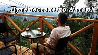 Поездка на Алтай, Кормлю сусликов, Виды Алтая, Манжерок \ Feeding gophers, species Altay, Manzherok