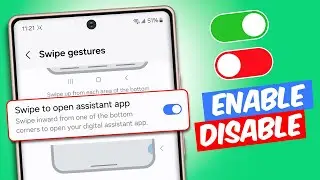 How to Enable or Disable Swipe to Open the Assistant App on Samsung