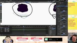 Working on 2D Animation in Blender Grease Pencil for the next Tutorial :)