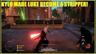 Star Wars Battlefront 2 - Kylo and Maul tried SO HARD to get this team win! The 2 Hallways of DOOM!