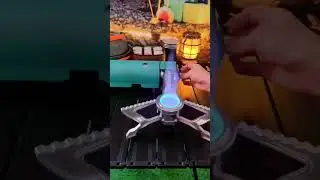 Mini Gas Stove Outdoor Folding Tourist Burner Portable Furnace Picnic Cooking Split Stoves