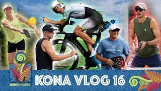 Kona Vlog 16 || Pickleball with the GOATs and Final Bike Setup