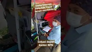 BARU LIHAT!!, usaha fotocopy K5 bermotor, depan ktr bpn 