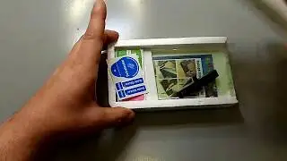 How to stick a hydrogel film on Redmi 7. Package from China.