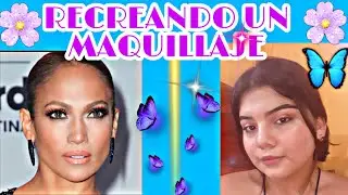 ❤RECREANDO EL MAQUILLAJE DE JENNIFER LOPEZ❤ 😱|ROSI PINK