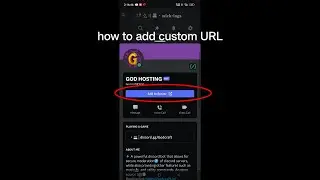 How to add custom url for discord bot