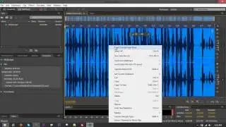 Convert MP3 to WAV Using Adobe Audition CS6