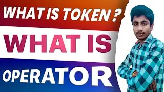 Operators in C language in hindi | what is operator?  and token in c language.