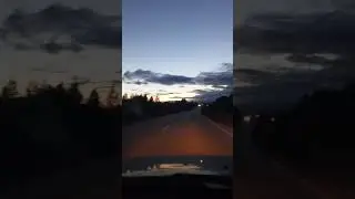 Закат и облака #shorts