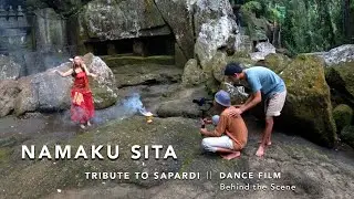 Tribute to Sapardi Djoko Damono : NAMAKU SITA Dance Film - Behind the Scene | Candi Tegallinggah