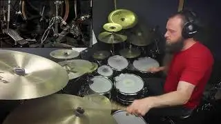 Ambidextrous Challenge #1: Half-time paradiddle groove