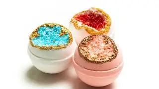 Introduction to Latika's geode bath bombs
