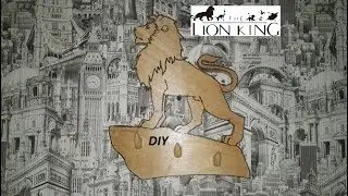 Король лев! Ключница! Вешалка! Своими руками! DIY! The Lion King!