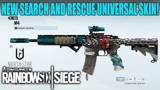 Search and Rescue Universal Weapon and Attachment Skin - Rainbow Six Siege
