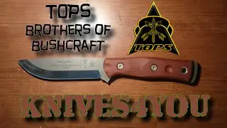 TOPS: B.O.B (Brothers of Bushcraft) Tan Micarta w/ Kydex Sheath