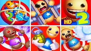 Kick the Buddy Forever vs Buddyman Kick 2,Kick the Buddy Remastered,Kick the Buddy Second Kick